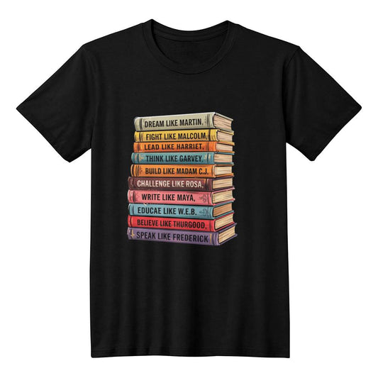 BLACK HISTORY BOOK T-SHIRT