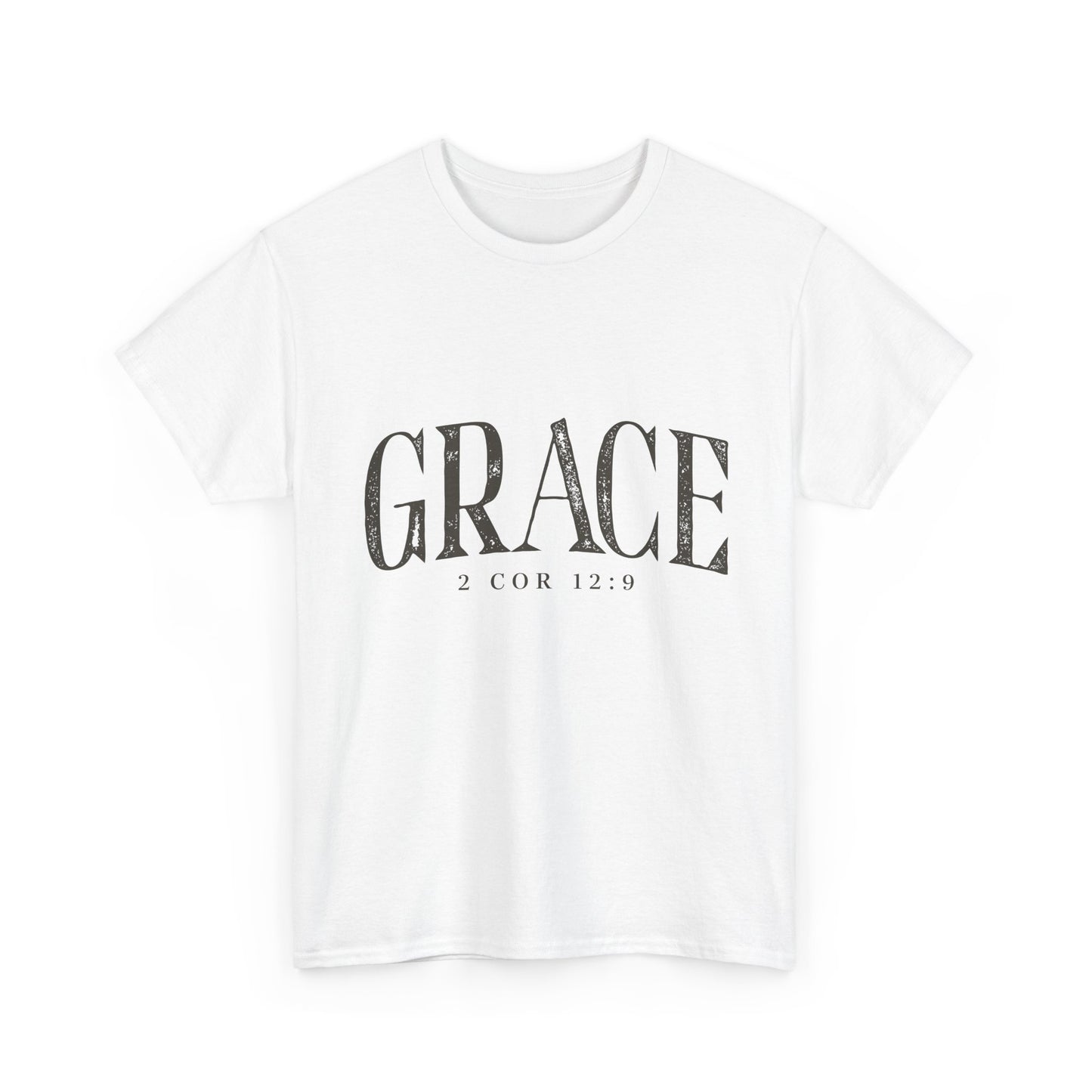 Grace T‑Shirt - 'GRACE' 2 Cor 12:9 Christian Faith Tee