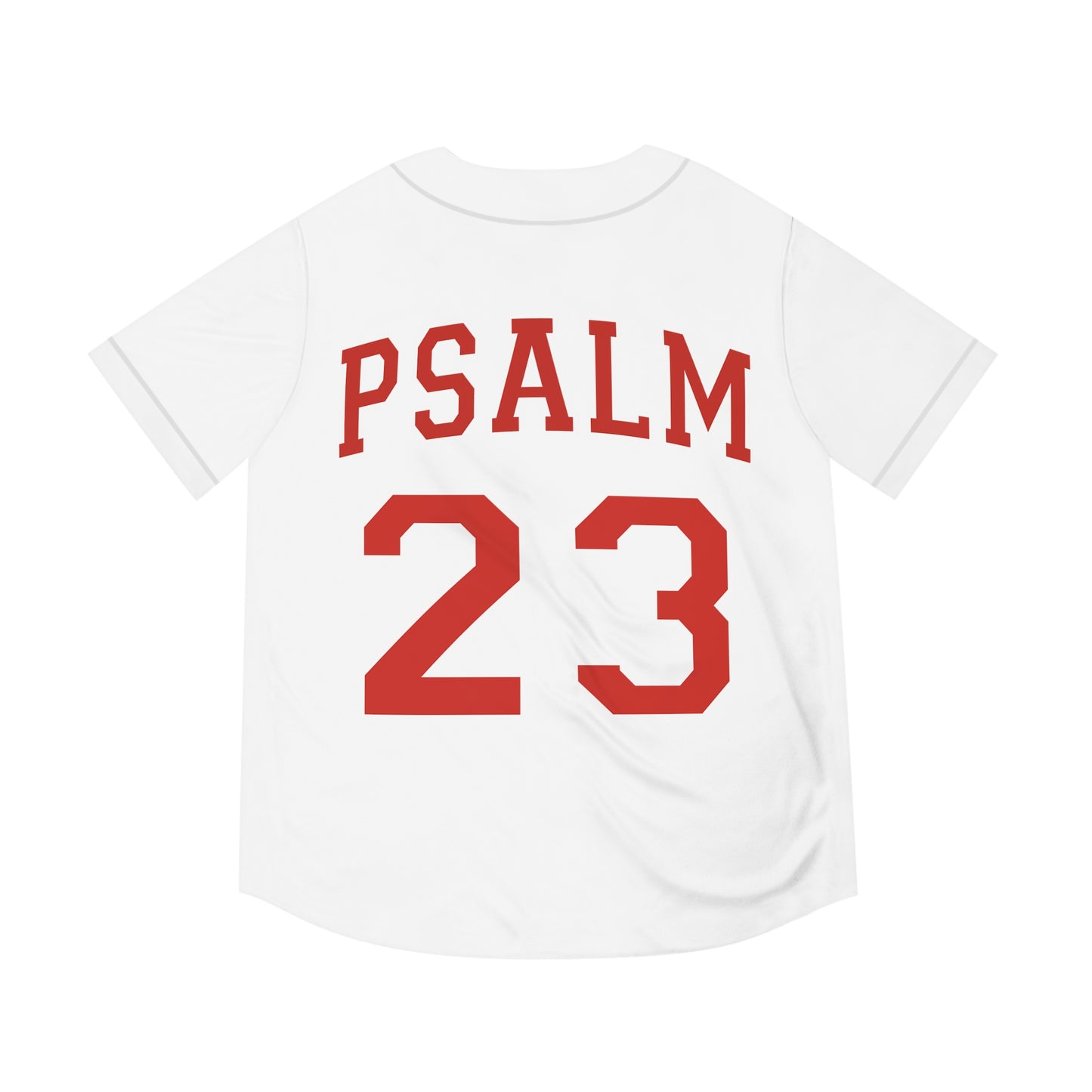 Psalm 23 Baseball Jersey — Christian Faith Sports Tee