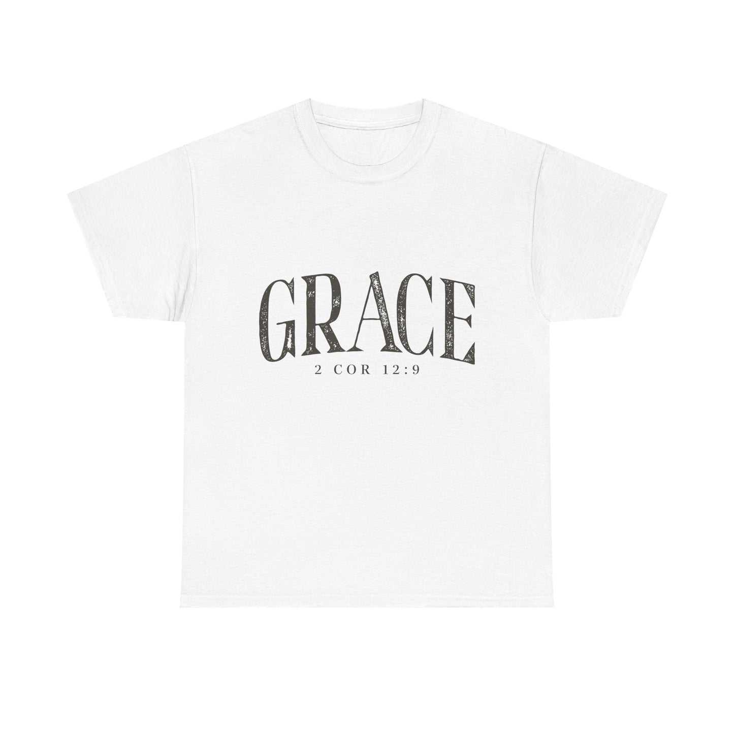 Grace T‑Shirt - 'GRACE' 2 Cor 12:9 Christian Faith Tee