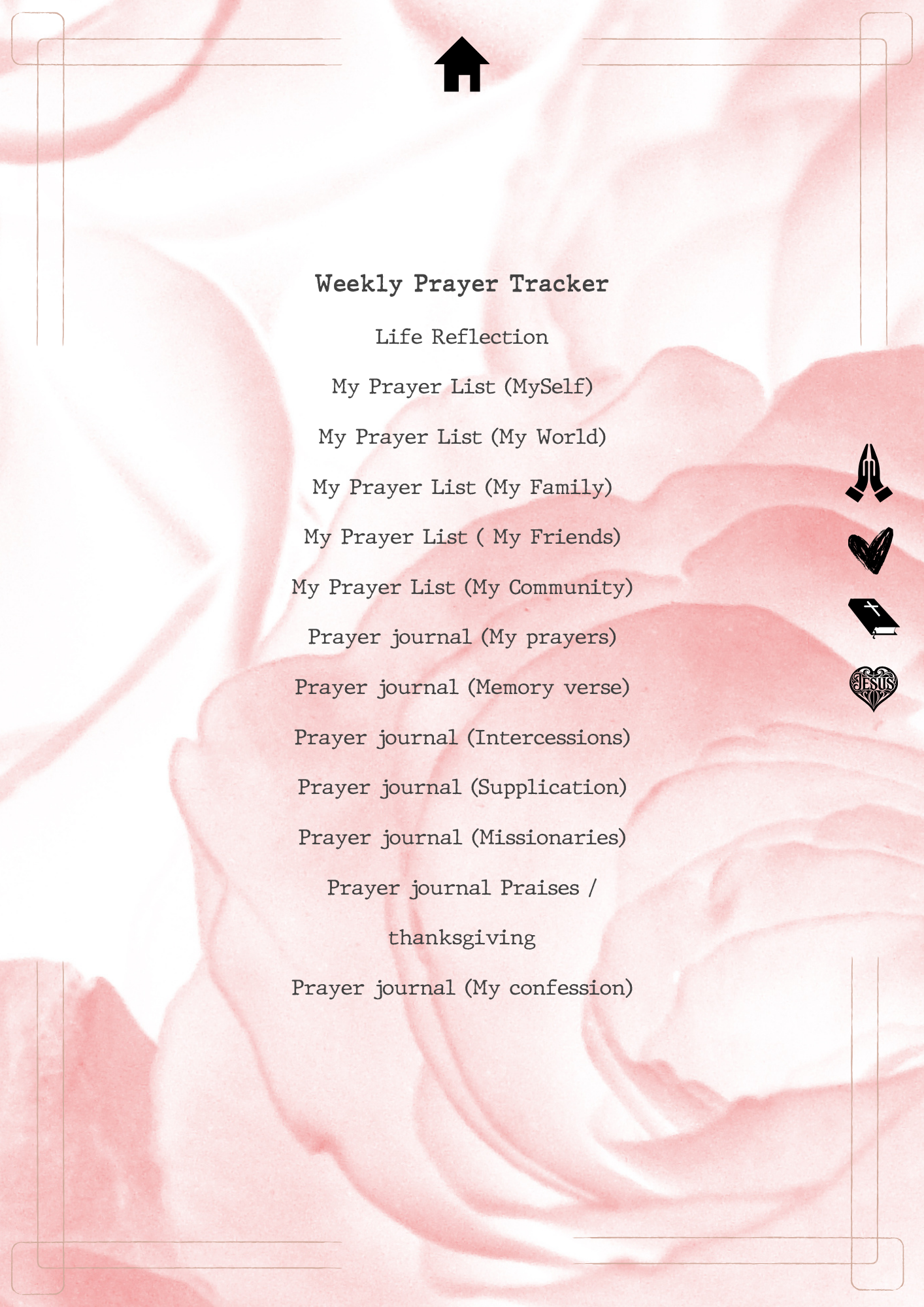 Be Still Prayer Journal Digital