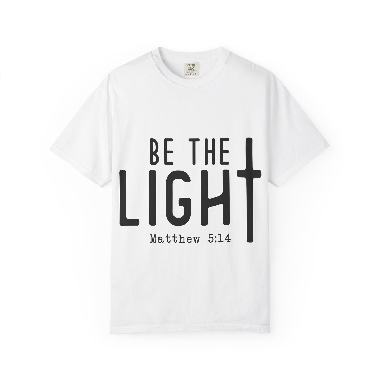 Inspirational Unisex T-Shirt - 'Be the Light' Christian Tee, Faith-Based Apparel, Casual Wear, Gift for Friends, Motivational Fashion