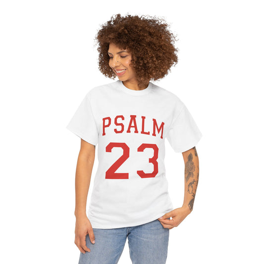 Psalm 23 T-Shirt — Christian Faith Jersey Tee