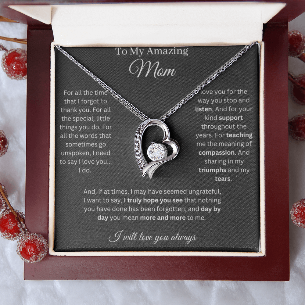 Love Necklace To Mom