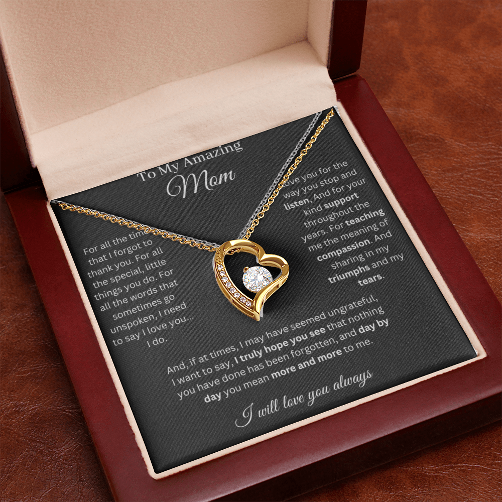 Love Necklace To Mom