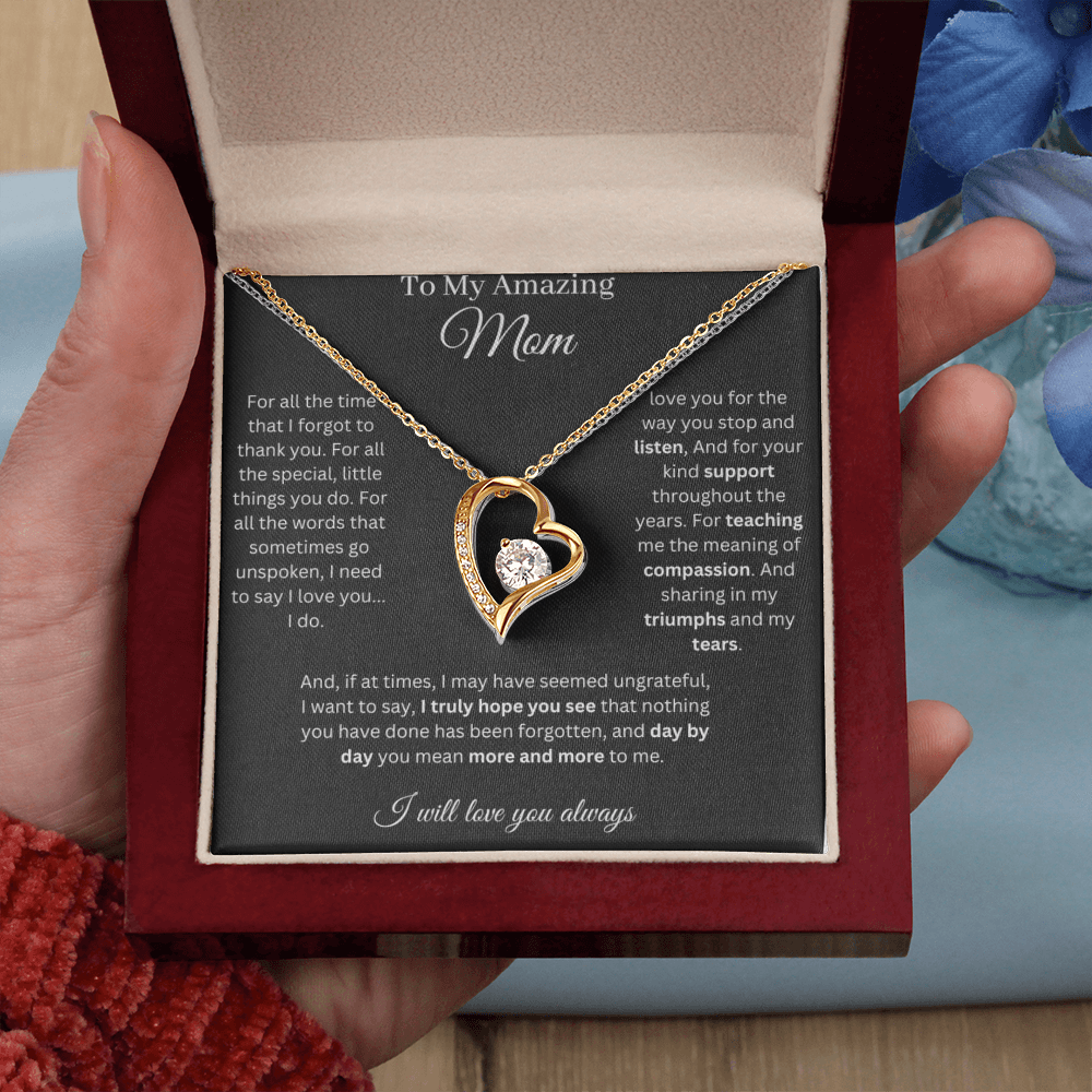 Love Necklace To Mom