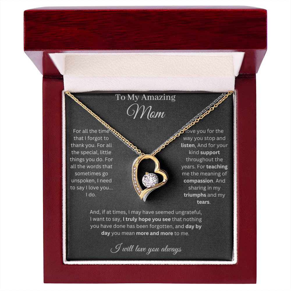 Love Necklace To Mom