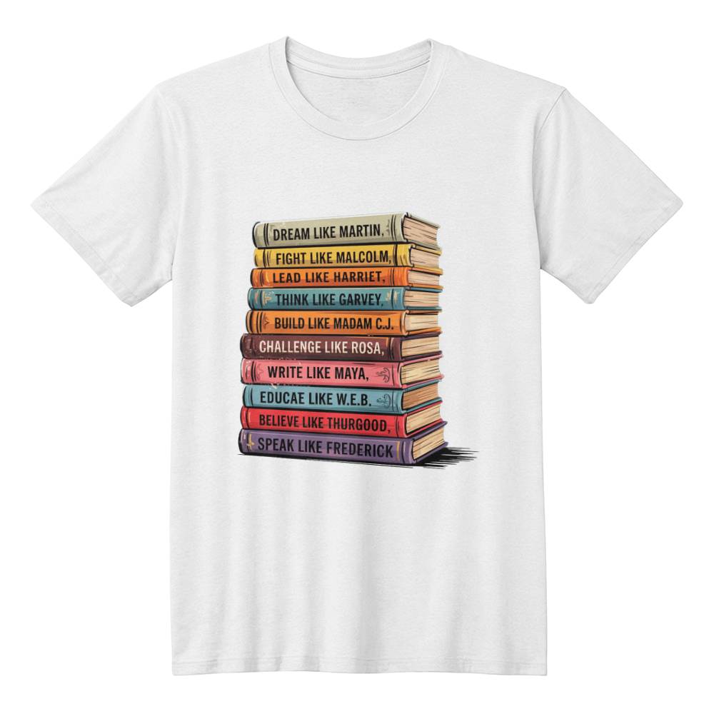 BLACK HISTORY BOOK T-SHIRT