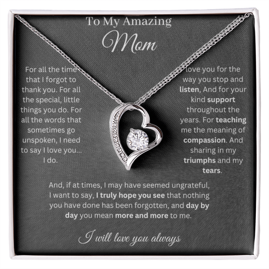 Love Necklace To Mom
