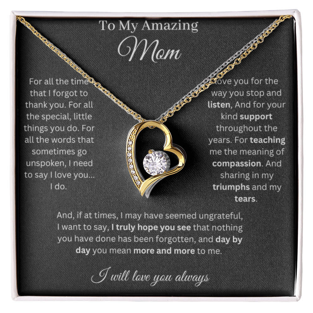 Love Necklace To Mom