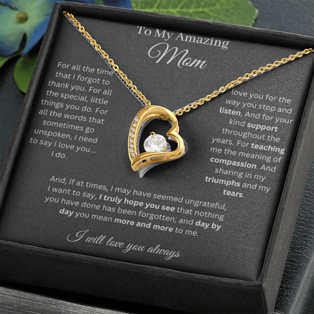Love Necklace To Mom