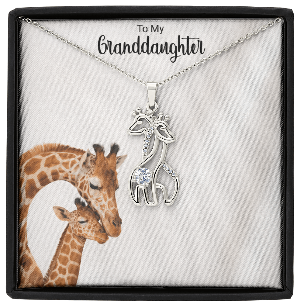 Giraffe Necklace To Granddaughter