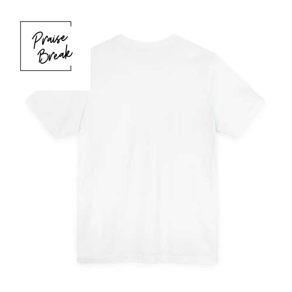 Faith-Inspired Unisex Short Sleeve Tee - Created with a Purpose Inspirational T-Shirt Christian Gift Casualwear